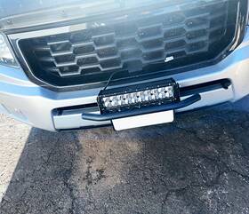Bub126w Dyso For Focus Explorer Mustang 20 Inch Led Light Bull Bar Bumper Licence Plate Mount Kit