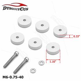 Dy-70220003 Dyso Led Light Bar Screw Spacer Straight Extender Kit For Offroad Jeep Truck