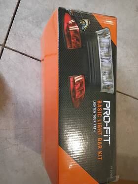 Pf-10909 E-z-go Pro-fit Pf10909 Basic Light Bar Kit With Bumper For Precedent Golf Carts