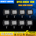 E2-023984 Autofeel Cree Led Work Light Bar Pods Spot Beam Cube