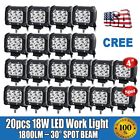 E220x4sq1 Autofeel Cree Spot Beam Led Light Bar Work Lamp Offroad