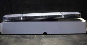 11-024ca-e Ecco Lightbar Reflex Xl 24 Inch Clear Lens Amber Discrete Wire