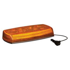5580a-mg Ecco 15 Inch 5580 Series Reflex Magnet Mount Amber Mini Emergency Led Light Bar