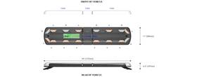 12-51813-es Ecco Electronic 758379137345 Light Bar Straight 54 Inch Length With Controller