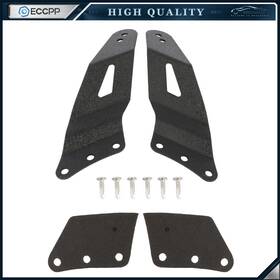 E10978701cp Eccpp 52ftft Curved Led Light Bar Mount Brackets Fits Chevrolet Gmc Silverado 1500 Black