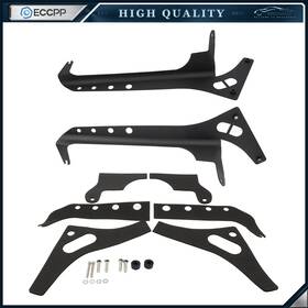 E16079901cp Eccpp 52 Inch Led Light Bar Mount Bracket A-pillar For Jeep Wrangler Jl Us 2018-2021