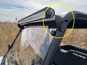 14726 Emp Polaris Ranger 500/ 570 40 Inch Led Light Bar Bracket Set By