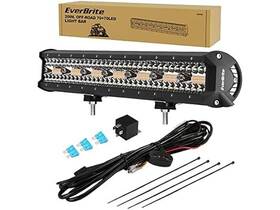 Everbrite 820909775591 20ftft 420w Spot Flood Combolight Bar White/amber Light 20 Inch 1