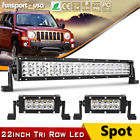 F09bg18002 Yitamotor Tri Row Inch Led Light Bar Driving 659514666105