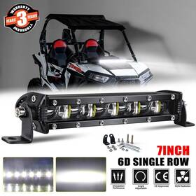 9610zbs71531 Farviewautolight 7inch Led Work Light Bar Spot Flood Combo Offroad Driving Truck Suv Atv Utv 6d