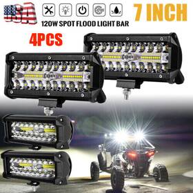 9632t72820 Farviewautolight 4pcs 7inch Led Work Pods Light Bar Spot Truck Offroad 4wd Driving Fog 6ftft