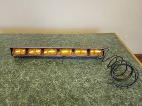 Smled6 Federal Signal 320752 Master Amber Light Model 12vdc 31.5 Inch 6 Head