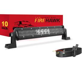 Te-dt10 Firehawk 10 Inch Led Light Bar 35 000lm Spot Flood Combo Waterproof For Truck Atv Utv