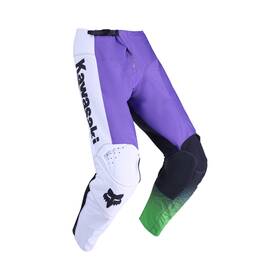 Fox Racing 36348-a08 Pants Men S 180 Kawasaki Dirt Bike Purple White Size 30 Motocross
