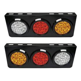 Ft6580 Gama Autoparts 2-pack Trailer Truck Led Light Bar Kit Iron Bracket Base Waterproof 4 Inch Ro Ft6580 Gama Autoparts 2-pack Trailer Truck Led Light Bar Kit Iron Bracket Base Waterproof 4 Inch Ro