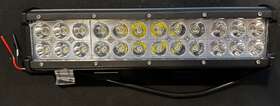 10-075 General New 13.5 Inch Led Lightbar Atv/utv/truck/offroad 72w 7200lm White-spot Flood #10-075