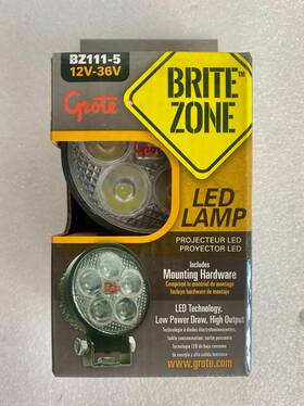Bz111-5 Grote Brite Zone 1240 Lumens Led Lamp With Mounting Hardware