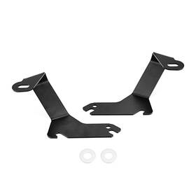 70104031 He Hood Ditch Light Mounts Brackets For Silverado And Sierra 2500hd 3500hd 2001-2026