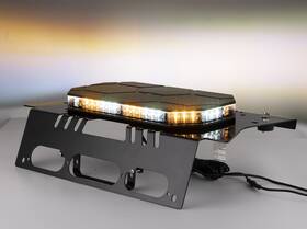 He-70105007 He 14ftft 42 Led Amber White Magnetic Light Bar Cab Mount Kit For F250 F350 2017-2022