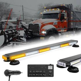 He-70207010 He 37ftft Led Amber/white Rooftop Double Side Emergency Light For Work Truck Snowplow
