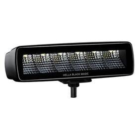 358176201 Hella Black Series Single Row Mini Flood Beam Led Light Bar System Universal