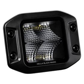 358176831 Hella - Black Series Flush Mount 3.2 Inch Cube Flood Beam Led Lights