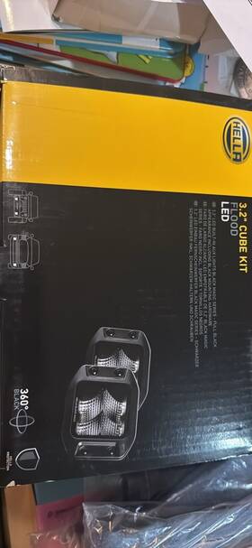 Hella 760687179689 Led Series 3.2ftft Cube Set Flush Mount - Flood Light