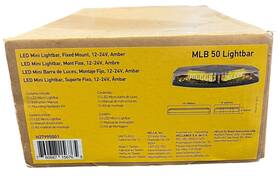 H27995001 Hella Mlb 50 Mini Led Light Bar Fixed 12 24 V Amber - New