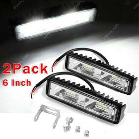 Pltd117gyzg7f Hello-motorcycle 2x 6inch Led Work Light Bar Flood Fog Lamp 48w For Driving Offroad Truck Suv Atv