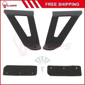 12506743 Hilamps For 04-2014 Ford F150 / Svt Raptor Pair Black 54ftft Led Light Bar Mount Brackets