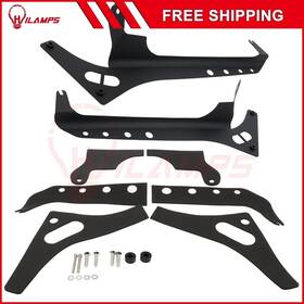 12506751 Hilamps 52 Inch Led Light Bar Mount Bracket A-pillar For Jeep Wrangler Jl Us 18-2021 3.6l V6