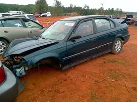 176.ho1b98 Honda High Mounted Stop Light Fits 1998 Civic