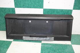 262-hummer Hummer 03-05 H2 Black Rear Decklid Trunk Finish Panel Plate Holder Oem Oe Wty