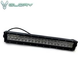 Hyper Glory 198073570671 21 Inch 120w 40 Led Light Bar Spot Flood Combo Universal Kits For Truck Suv Atv Jeep