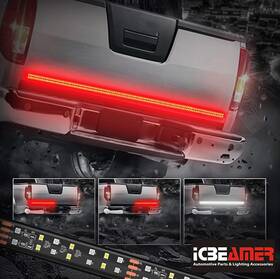 Tg-60 Icbeamer Double Row 60 Inch 504 Pcs Led For Pick Up/truck Tailgate Light Bar