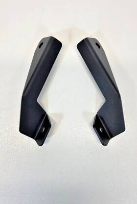 70-327-p1 Ijdmtoy Led Ditch Light Hood Edge Low Profile Bracket Mounts For Toyota 1990-95 4runner
