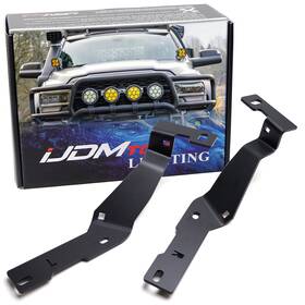 70-374-p1 Ijdmtoy A-pillar Led Ditch Light Mounting Bracket For 2019-up Dodge Ram 2500 3500 Hd G5