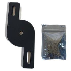 Aa3609 Ijdmtoy Add-on Dual Pod Light Mounting Brackets For Truck Suv Hood Hinge Or A-pillar Led