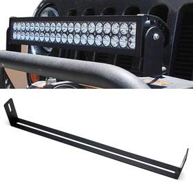Fs35fs980-p1 Ijdmtoy Universal 20-22 Inch Led Light Bar Cradle Mount U-bracket For Truck Suv Jeep 4x4 Atv