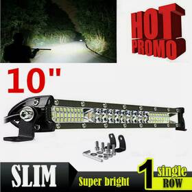 Ikaufen 883646018536 10 Inch 78w Led Work Light Bar Combo Spot Flood Driving Off Road Suv Boat Atv