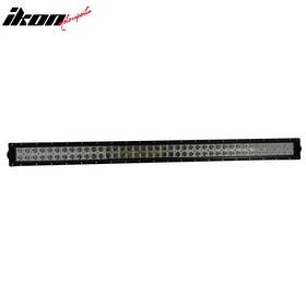 11240-30 Ikon Motorsports 41 Inch 240w 80 Led Light Bar 30 Degree Flood Universal Truck Suv Atv Jeep Offroad