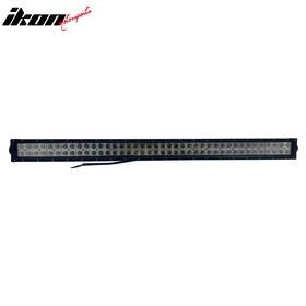 11240-3060 Ikon Motorsports Universal Trucks 41 Inch 240w 80 Led Light Bar 30 Degree Flood Center 60 Outer