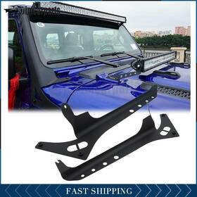 Im160799s01 Imcarparts A-pillar 52inch Led Light Bar Mount Bracket For 2018-2021 Jeep Wrangler 2pcs
