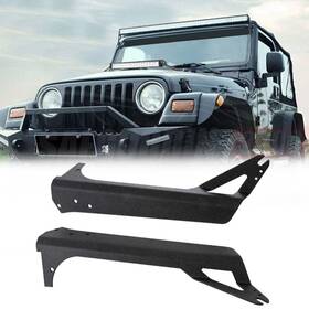 Cb1100619 Ironwalls Top 52ftft Straight Light Bar Windshield Mount Bracket For Jeep Wrangler Tj 97-06