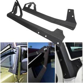 Ken-100100768-cml Ironwalls 52 Inch Windshield Work Light Bar Mount Bracket For Jeep Wrangler Jk 2007-2018