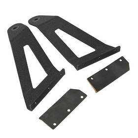 Uncleue0001117 Ironwalls For Jeep Cherokee Xj 1984-2001 Roof Mount Bracket Fit 50ftft Inch Curved Light Bar