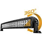 Usledcyl144wwx001 J Eyourlife Led Light Bars Curved Work Driving Flood Spot Combo