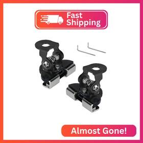 Jawgrew Rewzj2603bl-2pc 2 Pcs Car Hood Light Bar Non-destructive Fixing Bracket Waterproof Adju