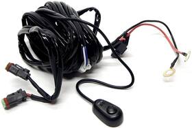 79903 Jegs Led Light Bar Wiring Harness With Switch Dt Connector Dual Plug 40 Am