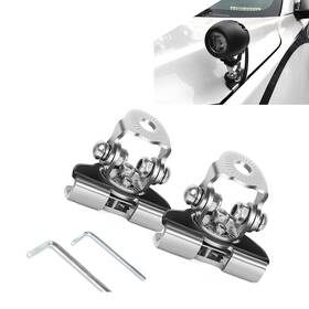 Kotyqgzj3301si-2pc Jewkot Pack-2 Car Hood Led Light Base Rubber-wrapped Safety Cushioning Mounting Sta